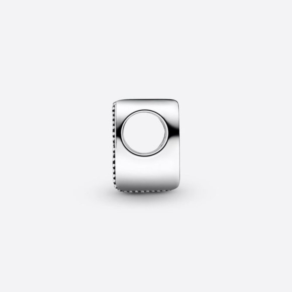 Pandora Letter M Alphabet Charm - Picture 3 of 3